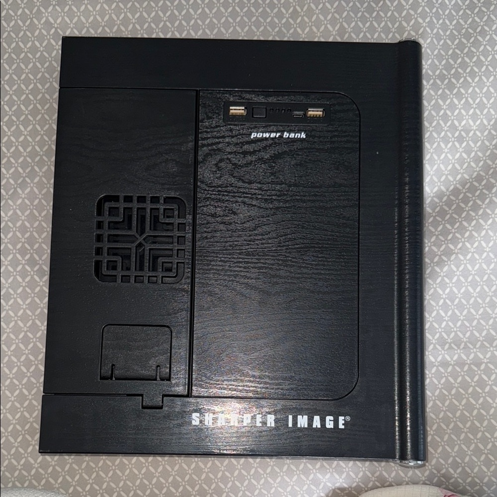 Sharper Image Black Tablet Tray